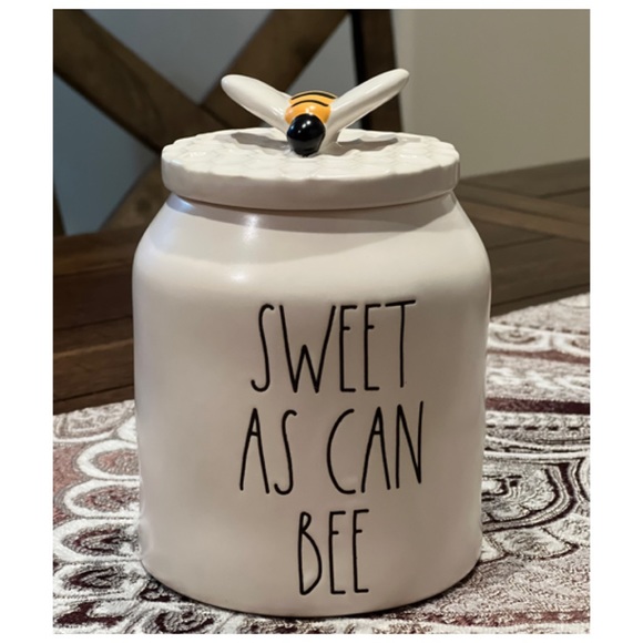 Rae Dunn Other - ❣️SOLD❣️ NEW Rae Dunn “Sweet As Can Bee” Canister 🐝